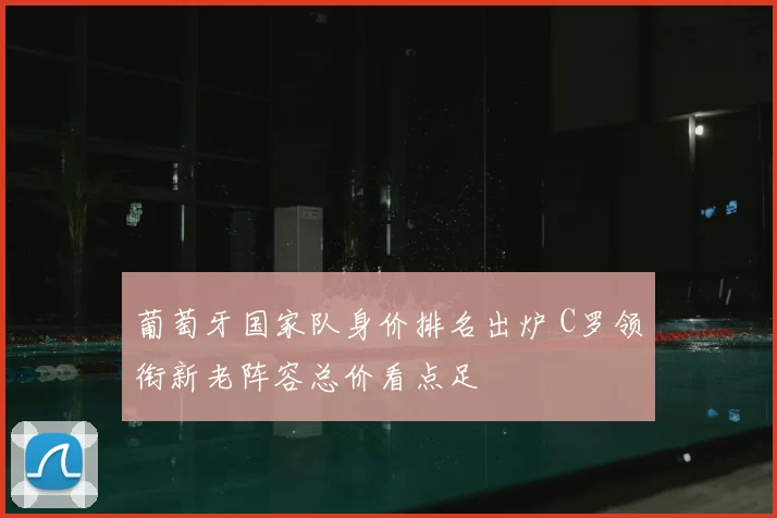葡萄牙国家队身价排名出炉 C罗领衔新老阵容总价看点足